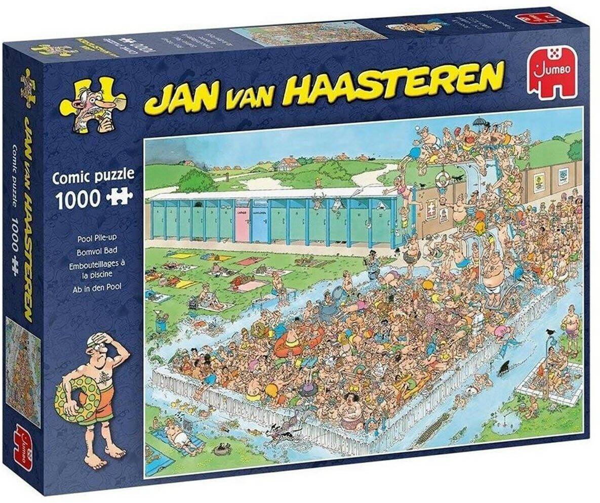 Jumbo Spiele - Jan van Haasteren - Ab in den Pool, 1000 Teile (20039) Puzzles