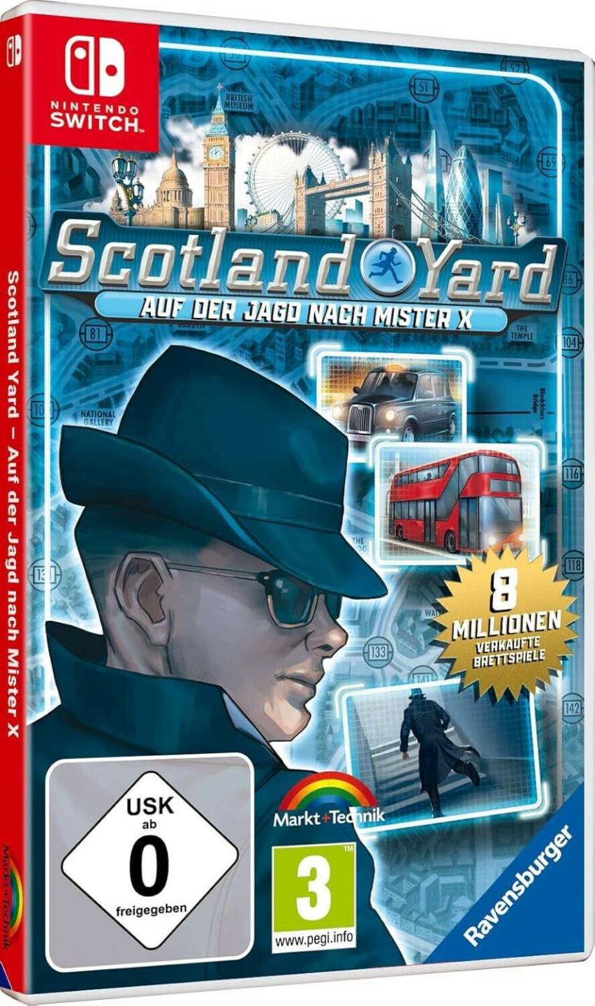 Nintendo Switch-Spiele Scotland Yard - Auf der Jagd nach Mister XSwitch