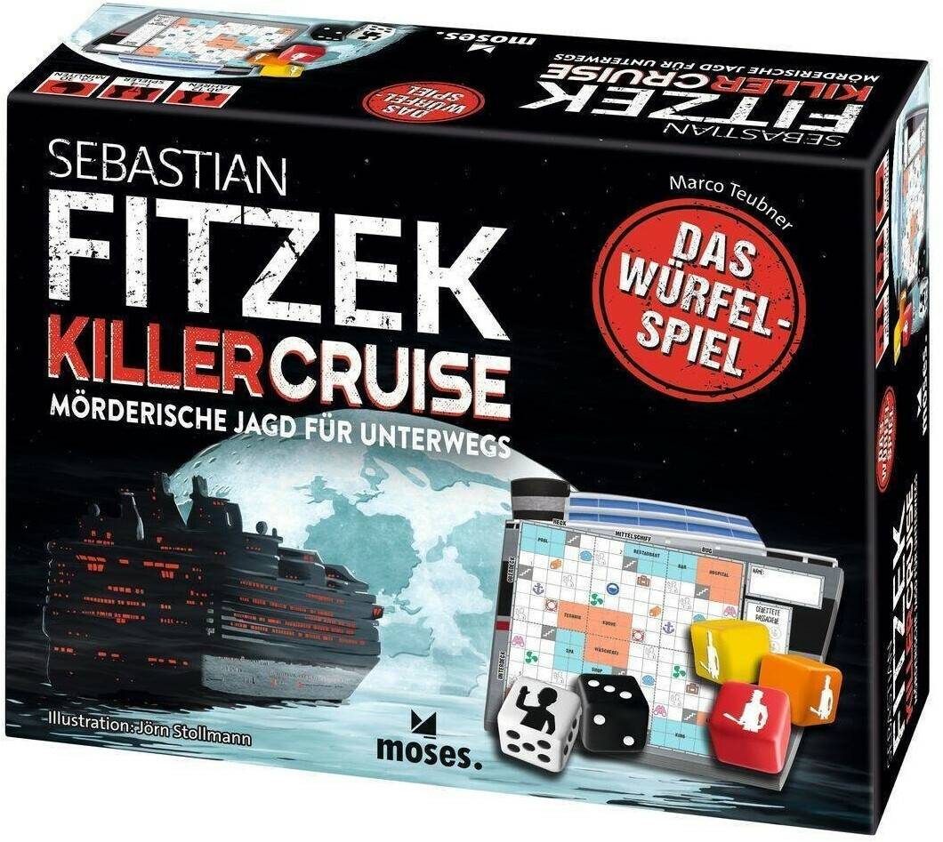 Sebastian Fitzek Killercruise Mörderische Jagd für unterwegs (90144) Würfelspiele