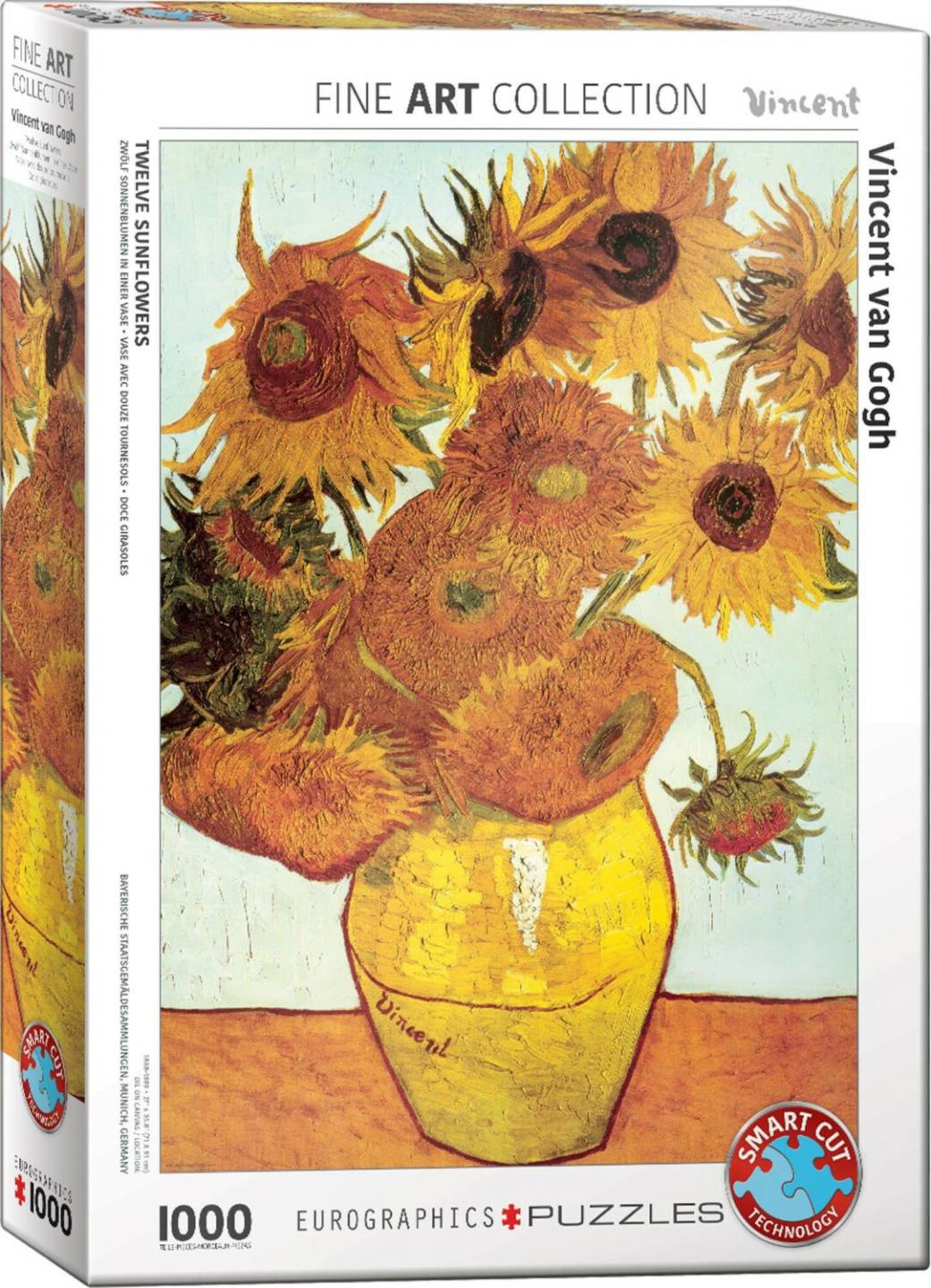 Eurographics Puzzles Van Gogh: Sonnenblumen Puzzles