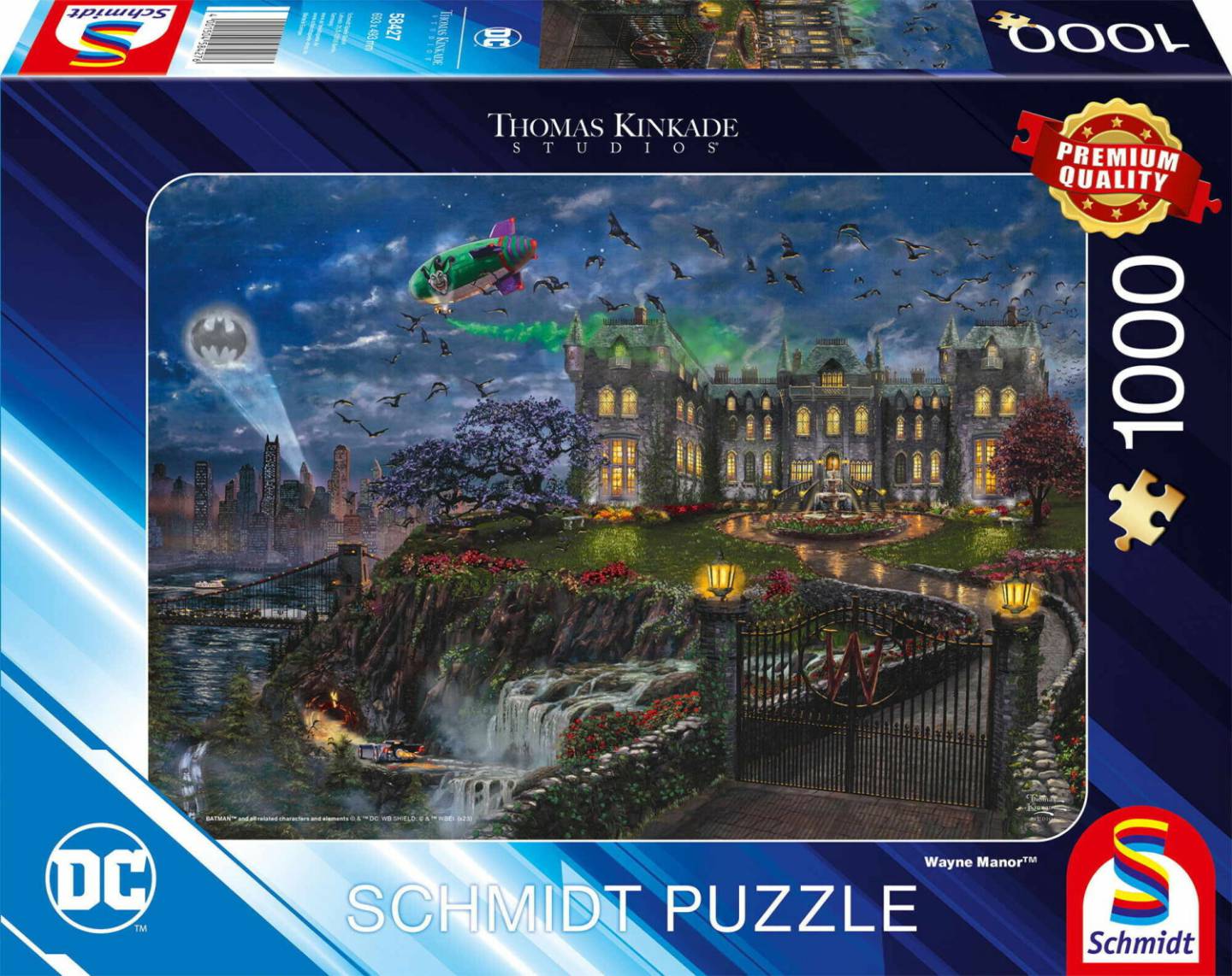 Schmidt-Spiele Wayne Manor (1000 Teile) Puzzles