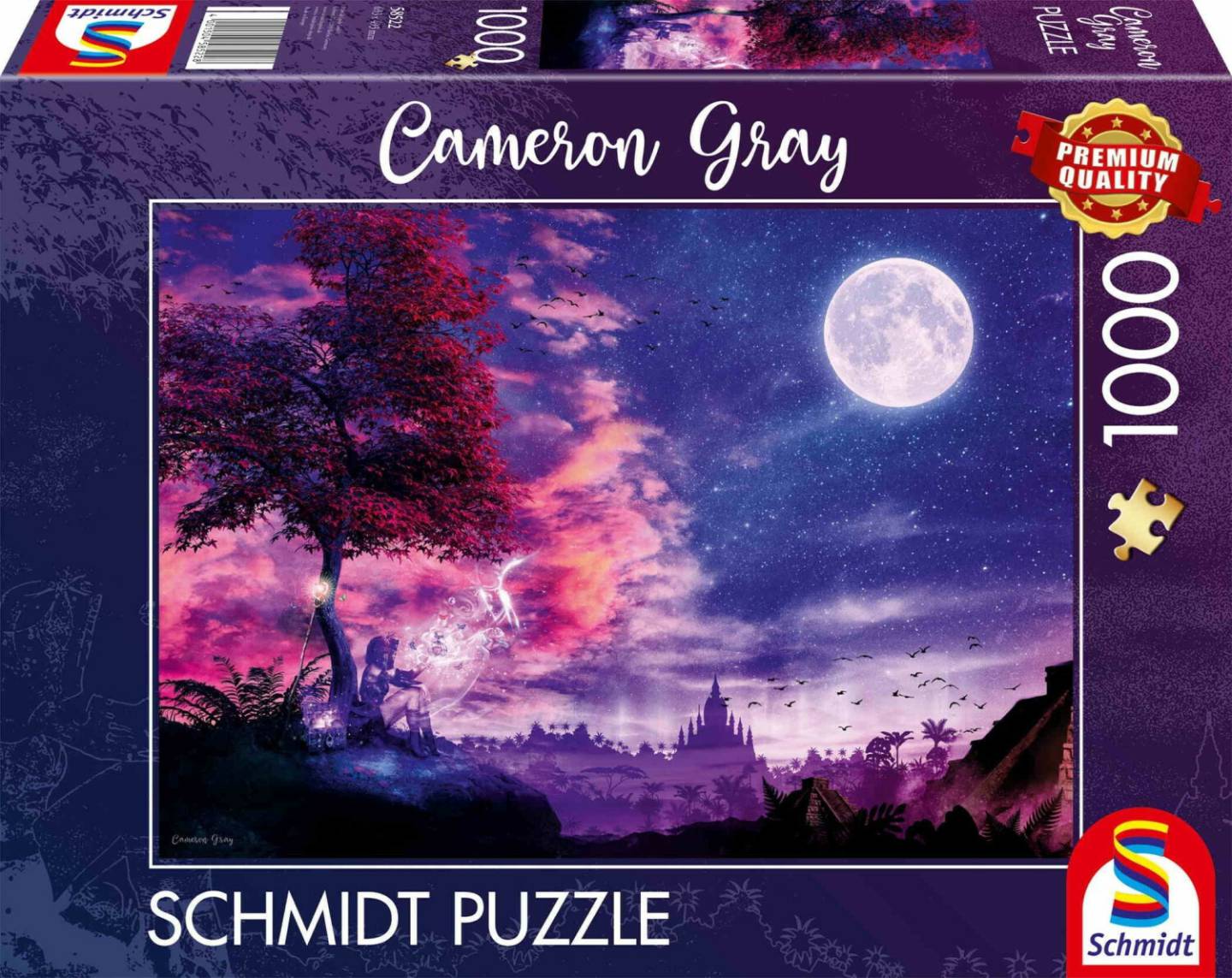 Schmidt-Spiele Sagenhafter Blick Cameron Gray (1000 Teile) Puzzles