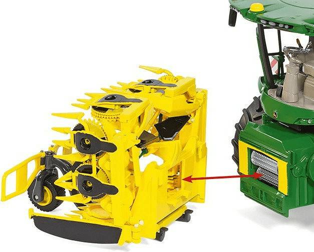 Modellfahrzeuge Wiking John Deere Feldhäcksler 8500i (077832)