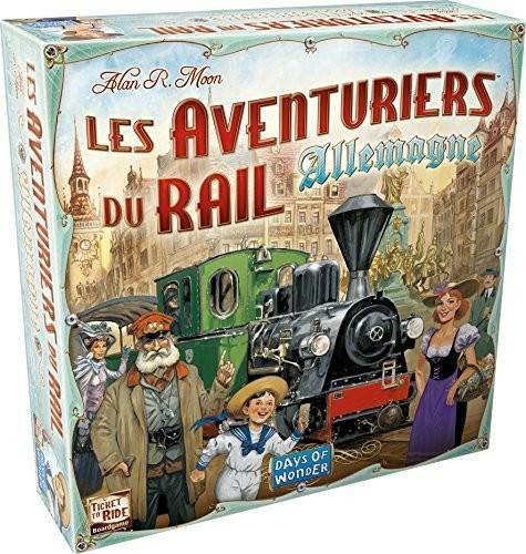 Strategiespiele Les Aventuriers du Rail - Allemagne (French)