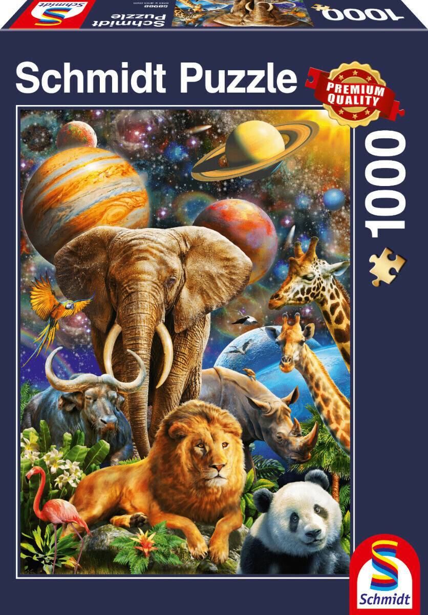 Schmidt-Spiele Wundervolles Universum 1000 Teile (58988) Puzzles