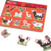 Melissa & Doug Farm Animals Sound Puzzle Babypuzzles