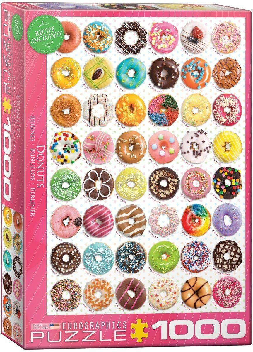 Eurographics Puzzles Donuts 1000 Teile Puzzle (6000-0585) Puzzles