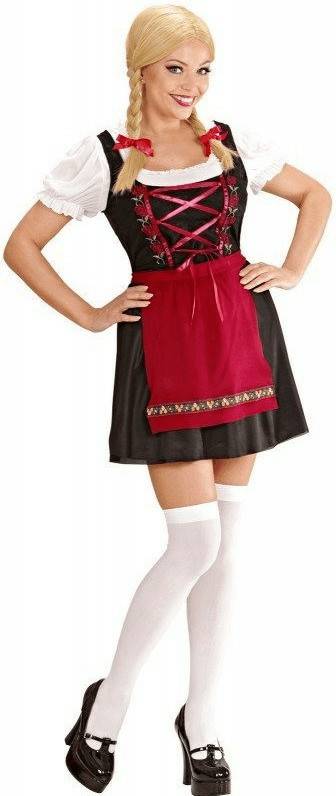 Widmann S.r.l. Babsi Dirndl Trachtenkleid schwarz/rotS Widmann S.r.l. Babsi Dirndl Trachtenkleid schwarz/rot