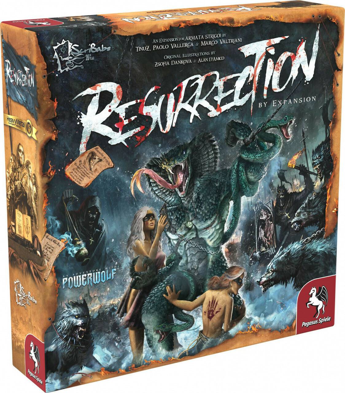 Strategiespiele Armata Strigoi - Das Powerwolf Brettspiel - Resurrection (Erweiterung)