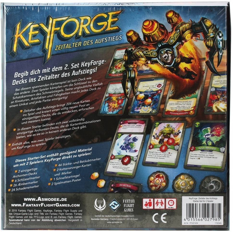 Strategiespiele Keyforge: Zeitalter des Aufstiegs