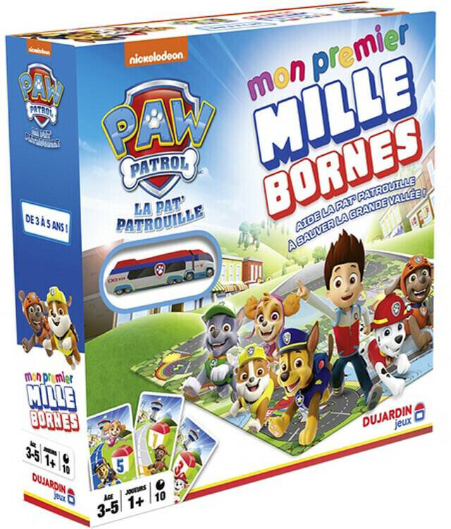 Mille Bornes Pat'Patrouille (French) Kartenspiele