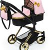 Bayer Design Kombi-Puppenwagen Vario schwarz/gold (16933602) Puppen