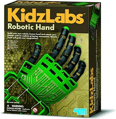 Spielzeugroboter 4M KidzLabs Roboter-Hand