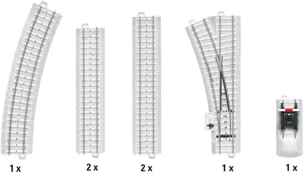Modelleisenbahn-Zubehör Märklin C-Gleis-Ergänzungspackung (20124)