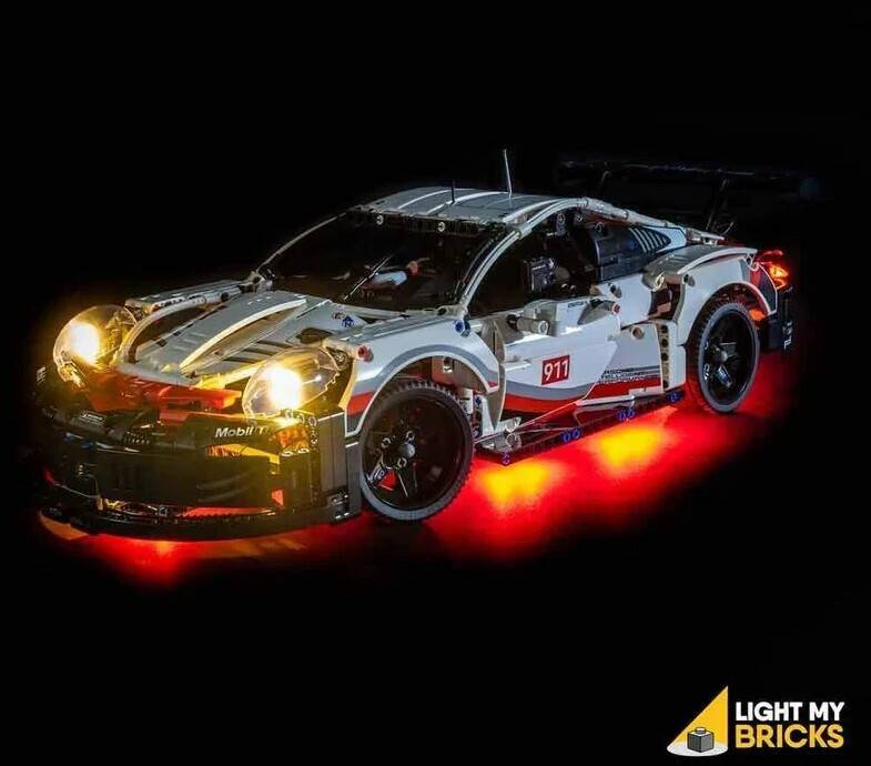 Light My Bricks Licht Set für Lego Porsche 911 RSR 42096 Baukästen & Bausteine