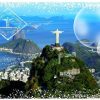 Grafika Travel around the World - Brasilien (1000 Teile) Puzzles