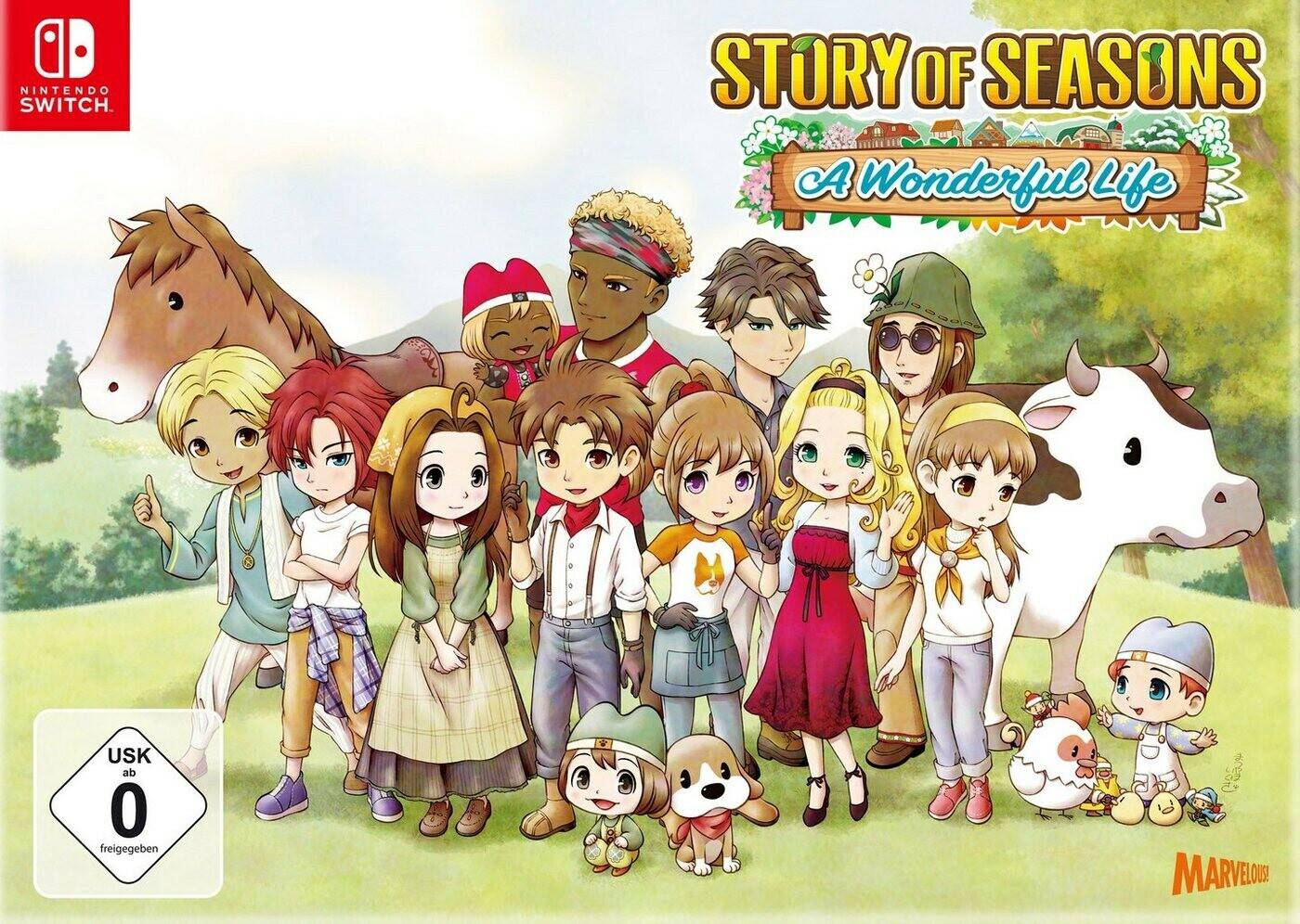 Nintendo Switch-Spiele Story of Seasons: A Wonderful LifeLimited Edition (Switch)