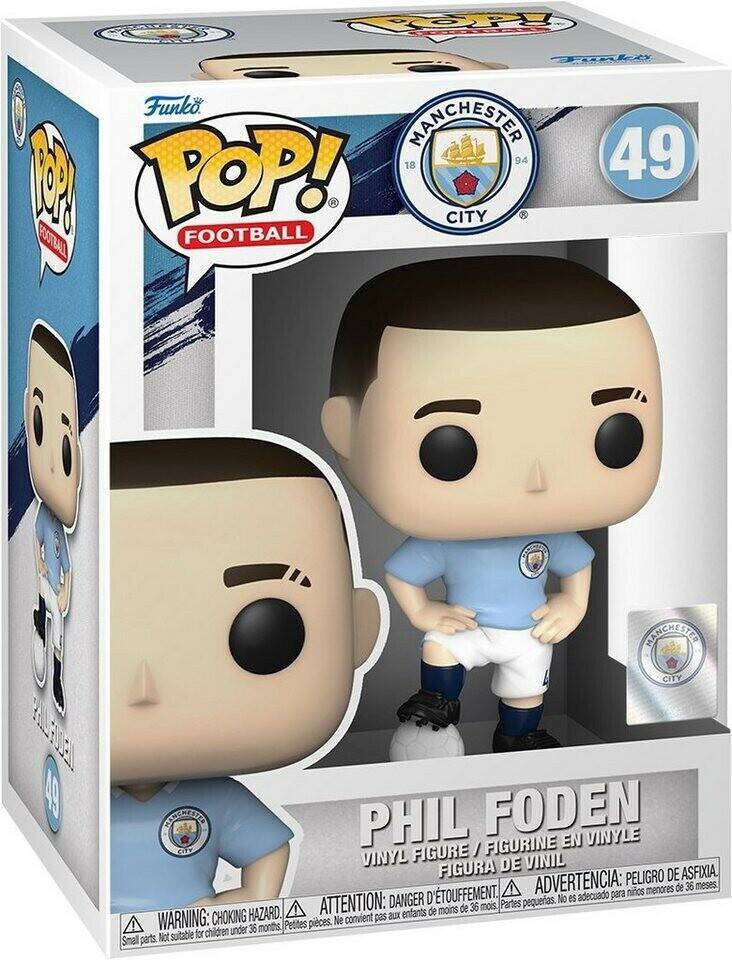 Funko Pop! Football: Manchester City Funko Pop! Football: Manchester CityManchester City - Phil Foden 49 (57865)