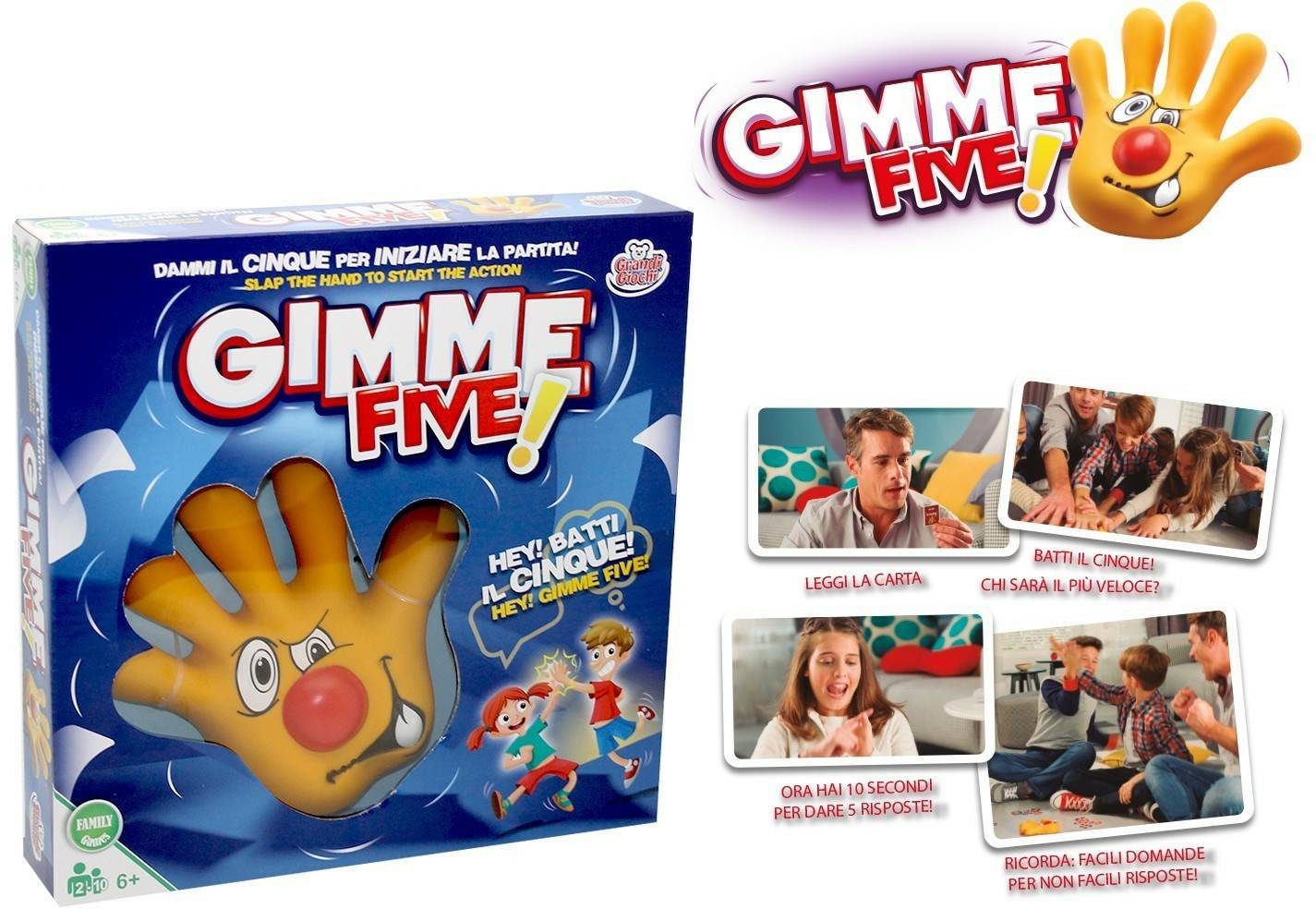 Gimme Five Party-Spiele