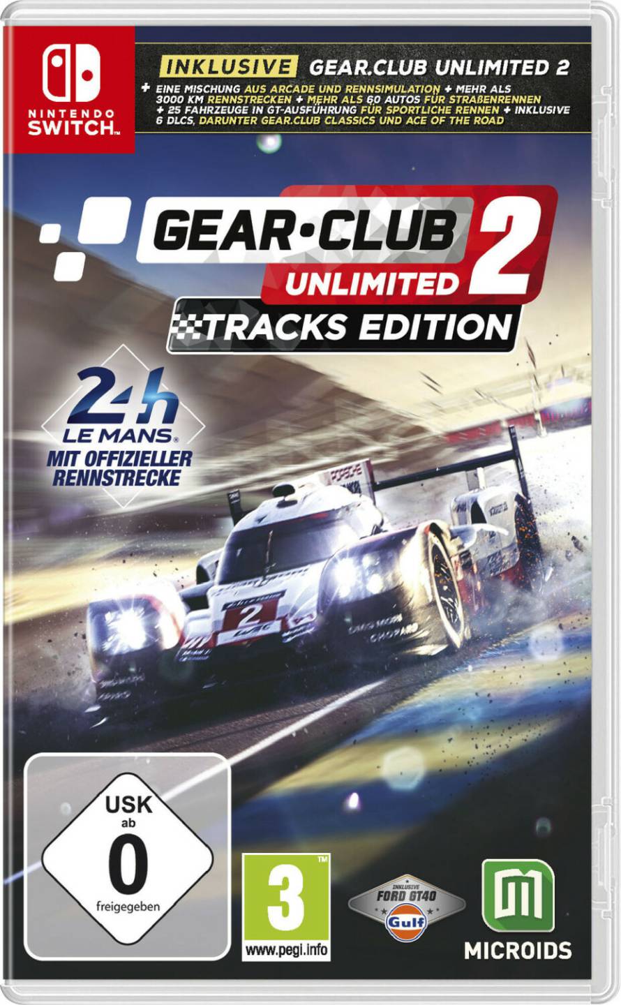 Gear.Club: Unlimited 2Tracks Edition (Switch) Nintendo Switch-Spiele