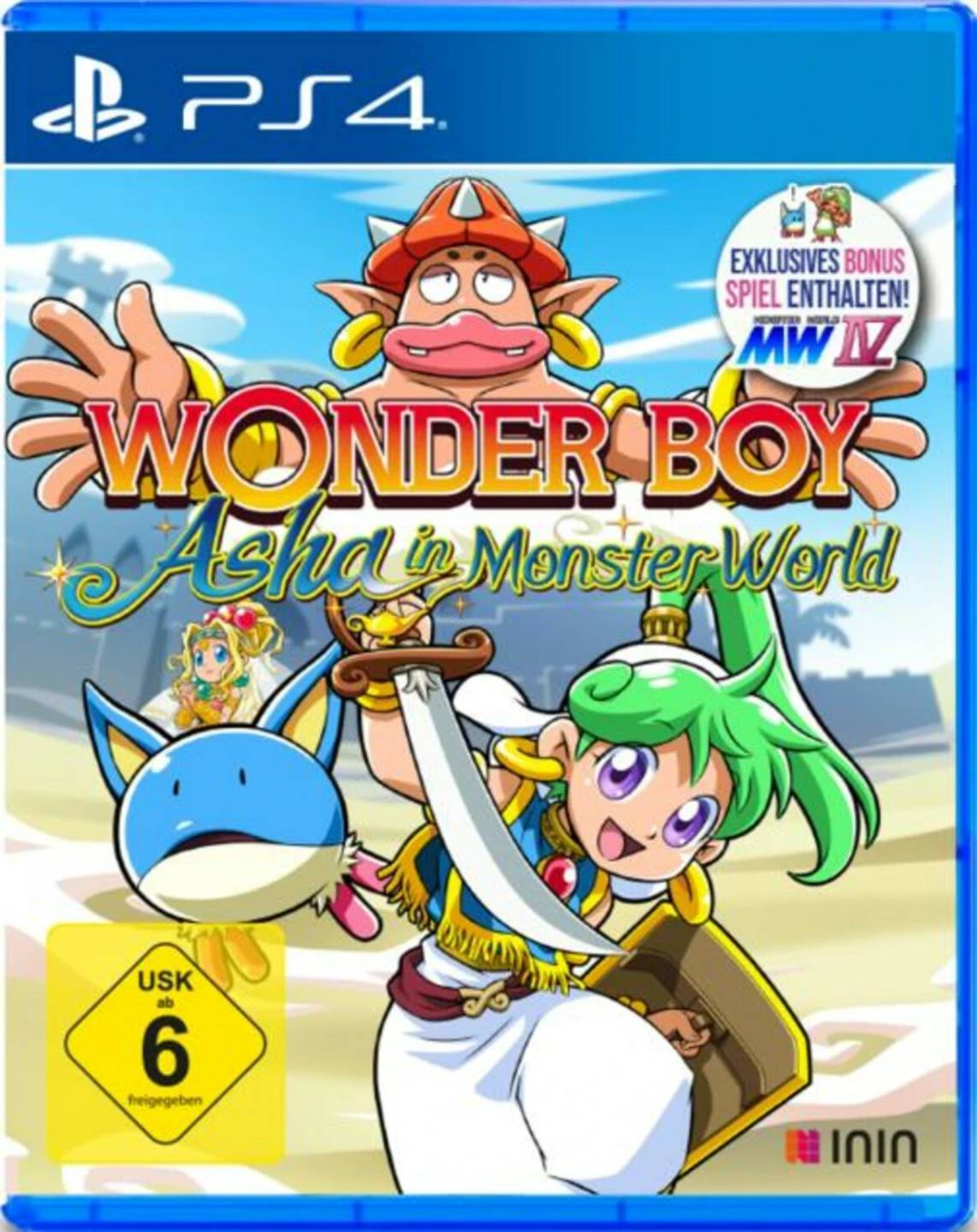 PS4 Spiele Wonder Boy: Asha in Monster WorldPS4