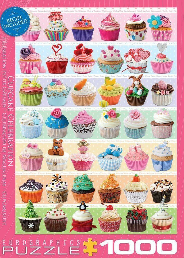 Eurographics Puzzles Cupcakes Occasions (60000586) Puzzles