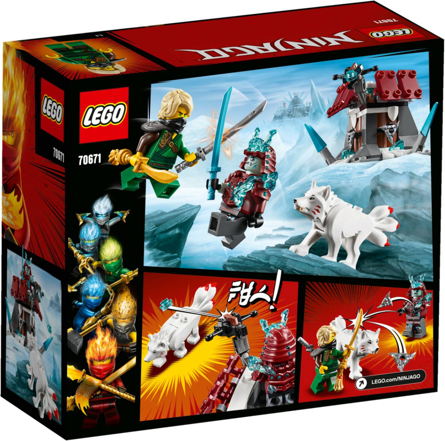 LEGO Ninjago - Angriff des Eis-Samurai (70671) LEGO