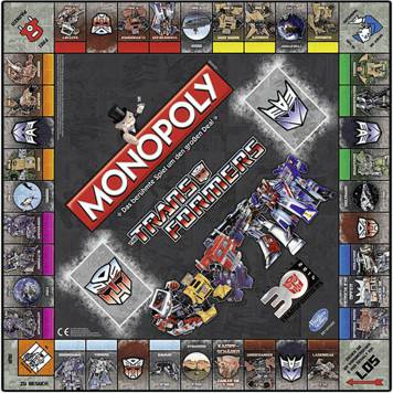 Monopoly Transformers (deutsch) Strategiespiele