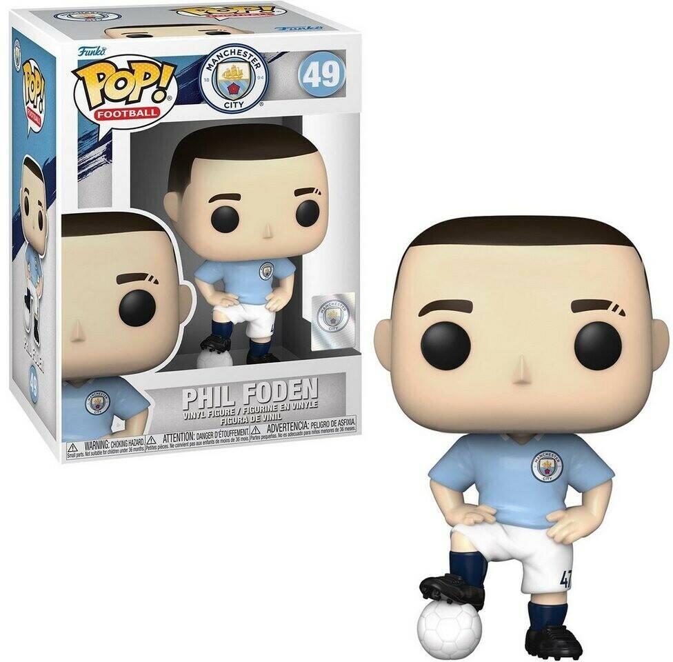 Funko Pop! Football: Manchester City Funko Pop! Football: Manchester CityManchester City - Phil Foden 49 (57865)