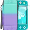 TNP Nintendo Switch Lite Tragetasche TNP Nintendo Switch Lite Tragetaschelila/grün