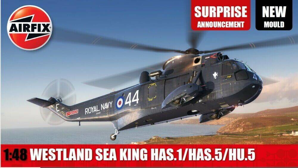 Airfix Westland Sea King HAS.1/HAS.5/HU.5 (A11006) Modellbausätze