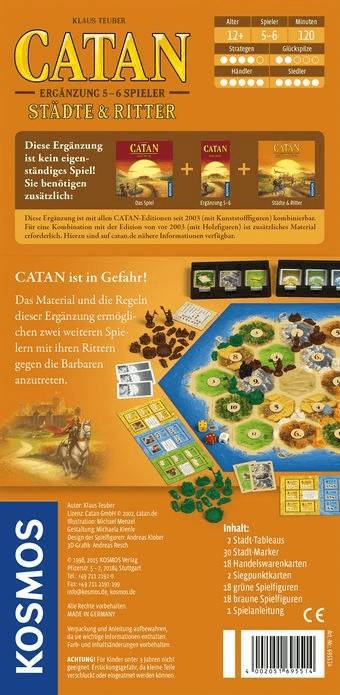 Catan - Städte & Ritter (695514) Strategiespiele