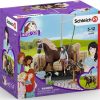 Schleich Waschplatz mit HORSE CLUB Emily & Luna (42438) Schleich