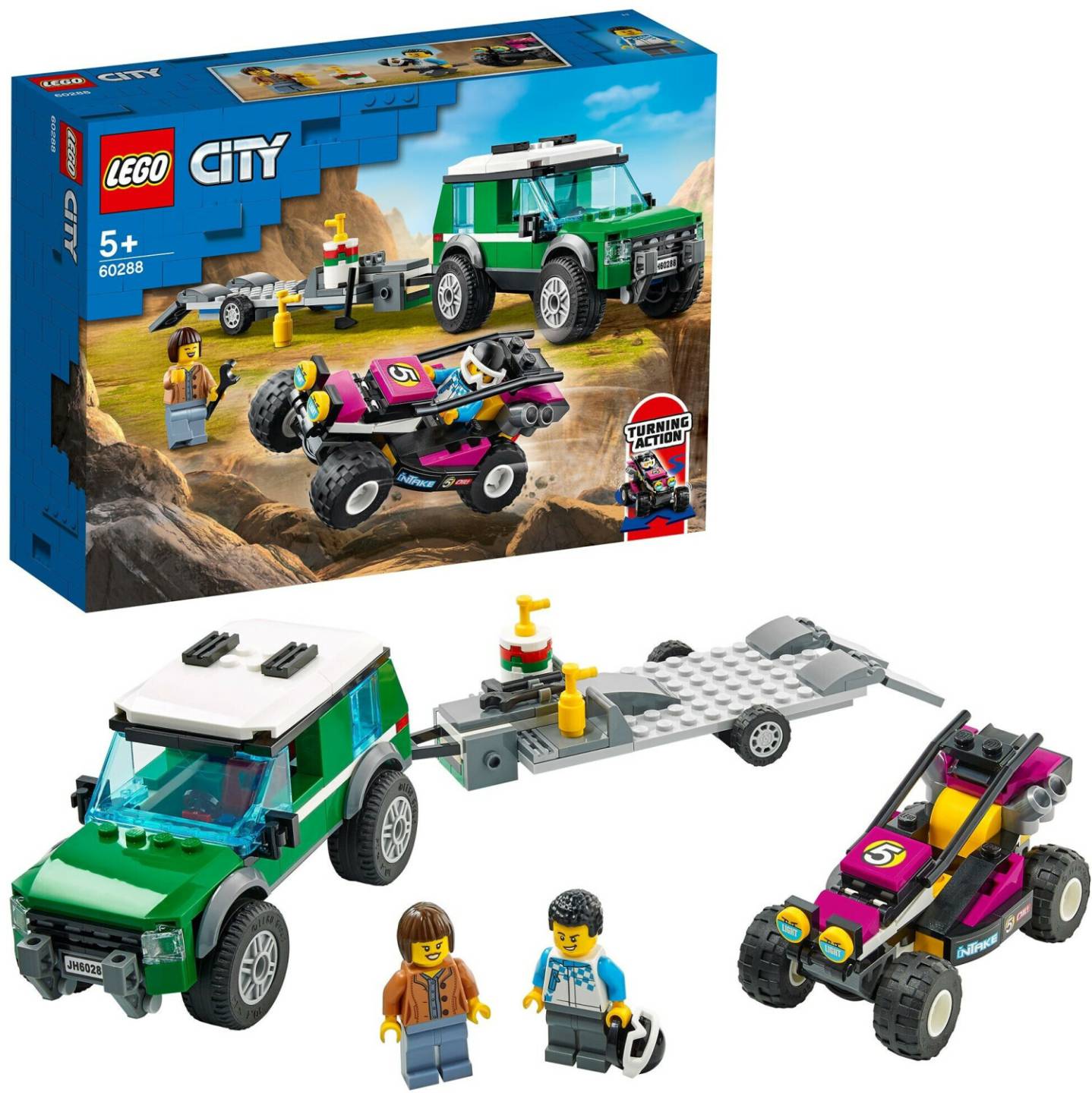 LEGO LEGO City: Rennbuggy-Transporter (60288)