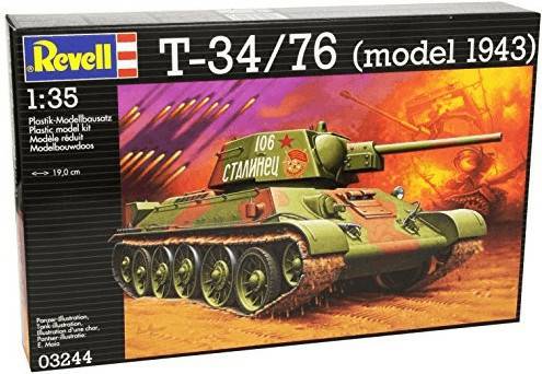 Modellbausätze Revell T-34/76 (03244)