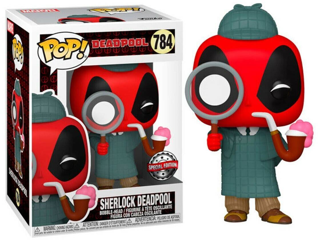 Funko Pop! Marvel Deadpool 30th Anniversary Funko Pop! Marvel Deadpool 30th AnniversarySherlock Deadpool