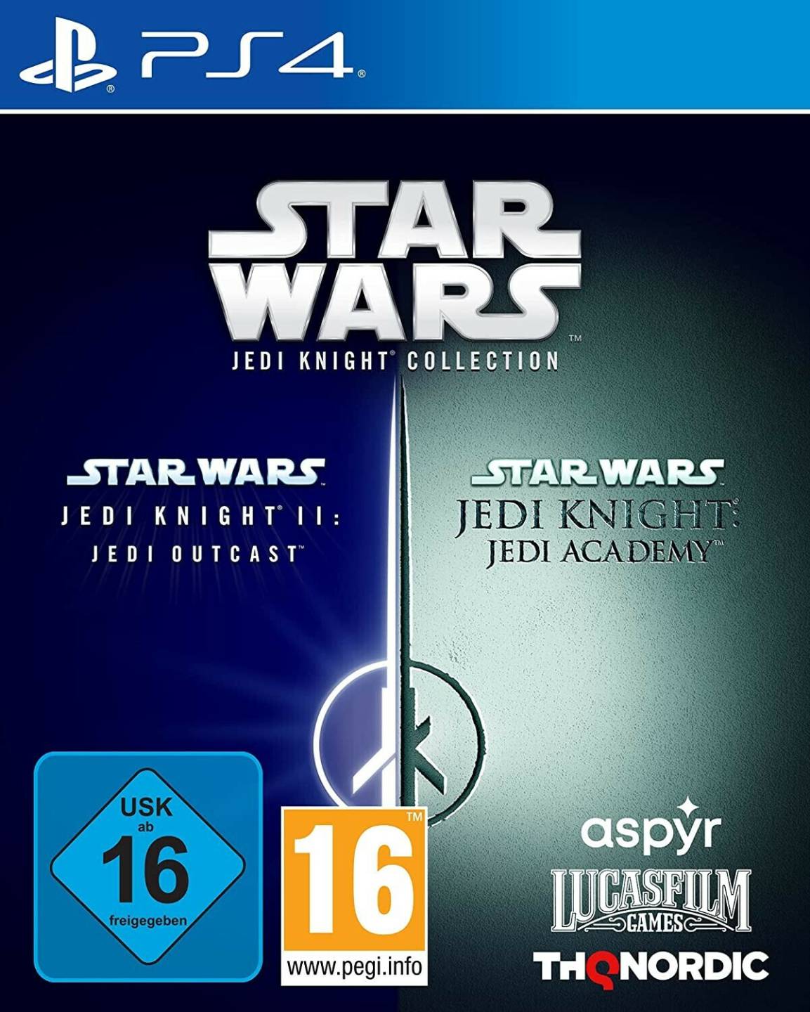 Star Wars: Jedi Knight Collection - Star Wars: Jedi Knight: Jedi Academy + Star Wars: Jedi Knight II: Jedi OutcastPS4 PS4 Spiele