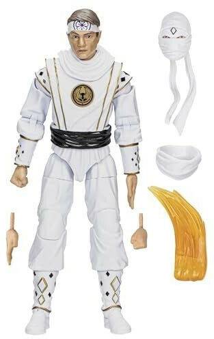 Hasbro Power Rangers x Cobra Kai Lightning Collection Hasbro Power Rangers x Cobra Kai Lightning CollectionMorphed Daniel Larusso White Crane Ranger 15cm