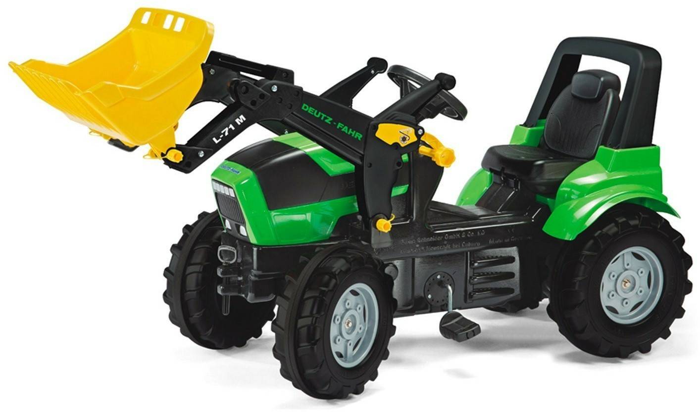 Tretfahrzeuge Rolly Toys rollyFarmtrac Deutz Agrotron 7250 TTV mit Lader und Luftreifen (710133)