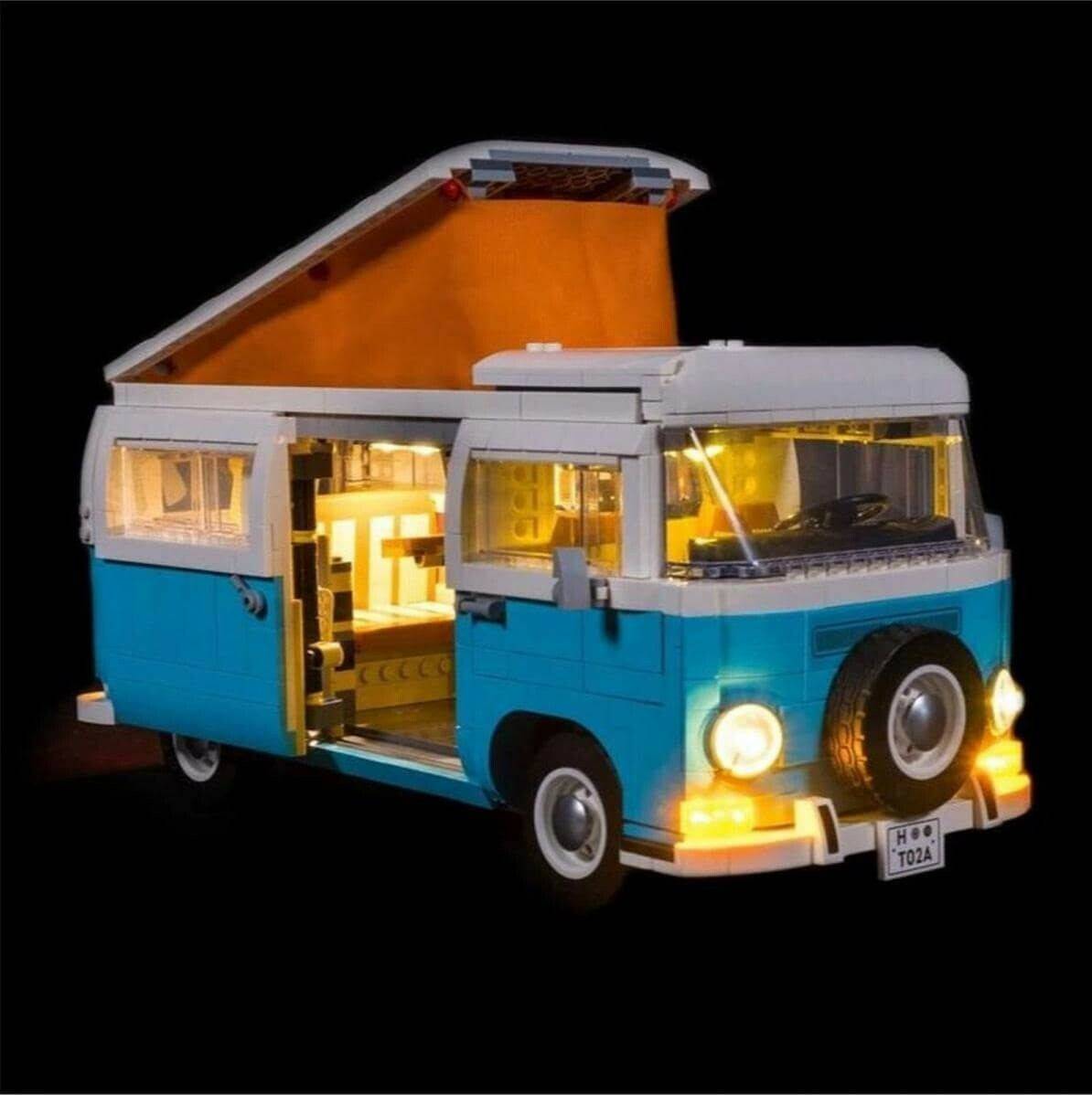 Baukästen & Bausteine Light My Bricks Licht Set für LEGO Volkswagen T2 Campingbus