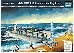 Modellbausätze Trumpeter WWII LCM 3 USN Vehicle Landing Craft (0102)