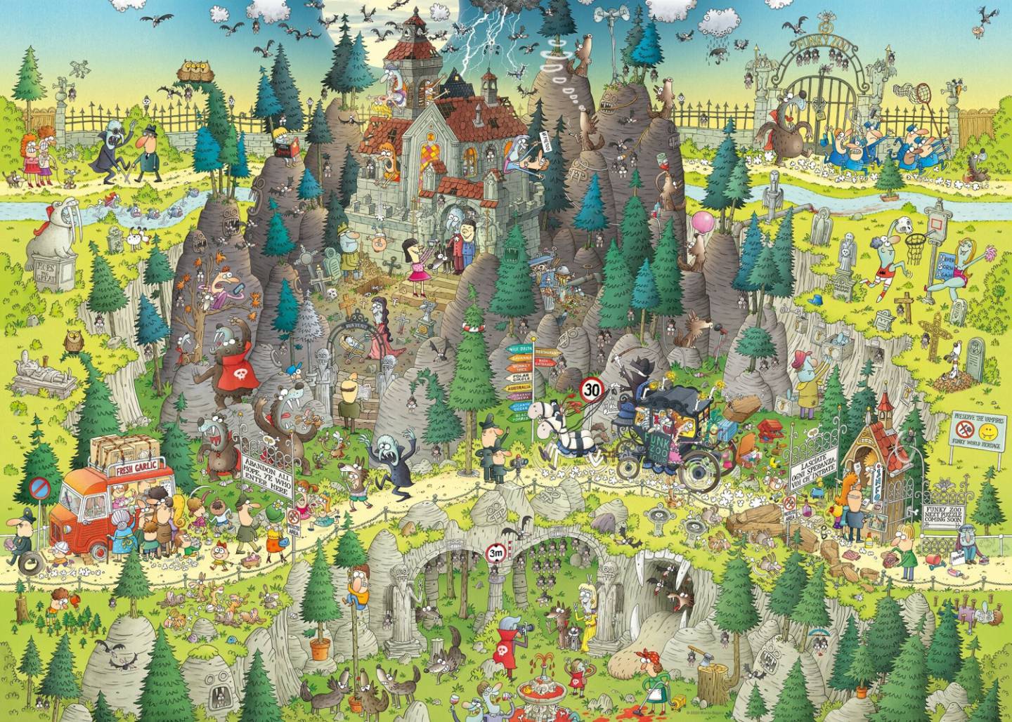 Heye Transylvanian Habitat, 1000 Teile (299637) Puzzles