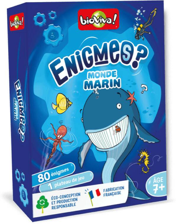 Énigmes - Monde marin (French) Party-Spiele