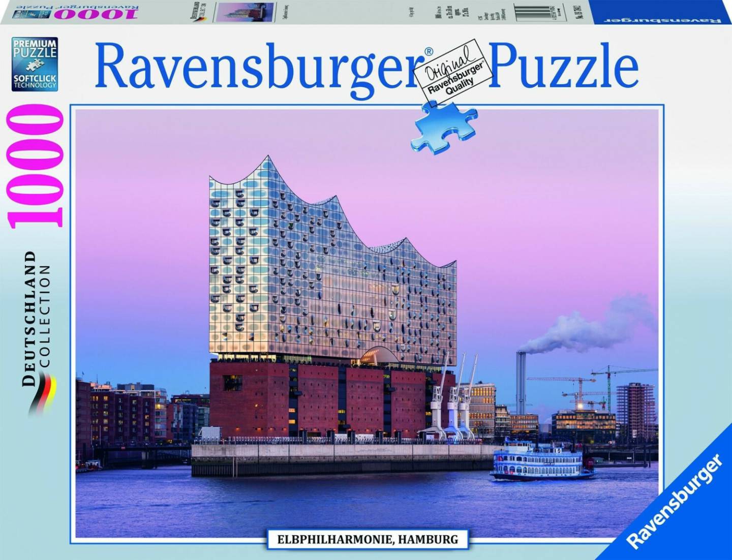 Puzzles Ravensburger Elbphilharmonie Hamburg