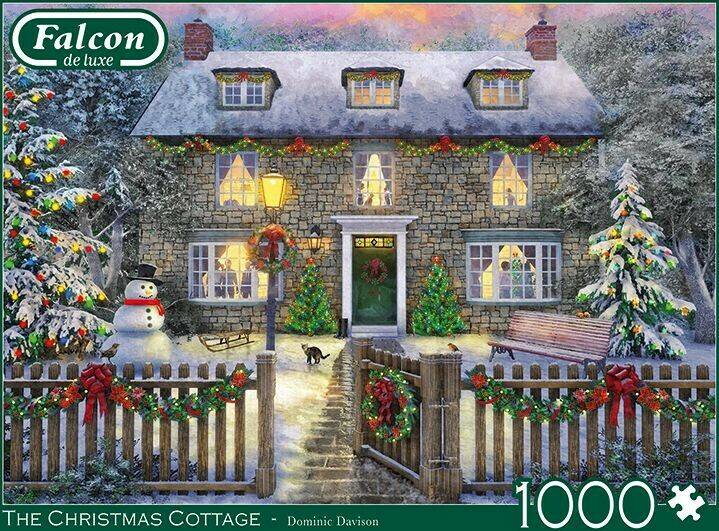 Jumbo Spiele - The Christmas Cottage, 1000 Teile (11313) Puzzles