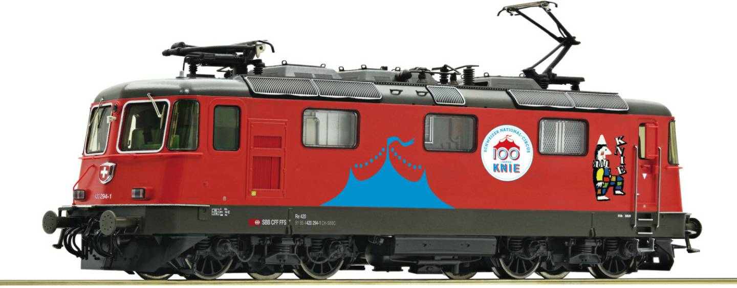 Roco Elektrolokomotive 420 294-1 „Circus Knie“, SBB (79402) Modelleisenbahnen