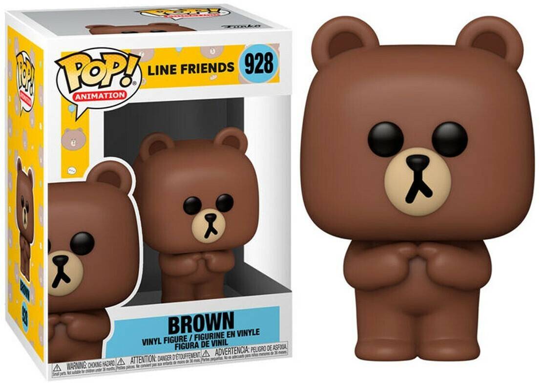 Funko Pop! Line FriendsBrown Funko Pop! Line Friends