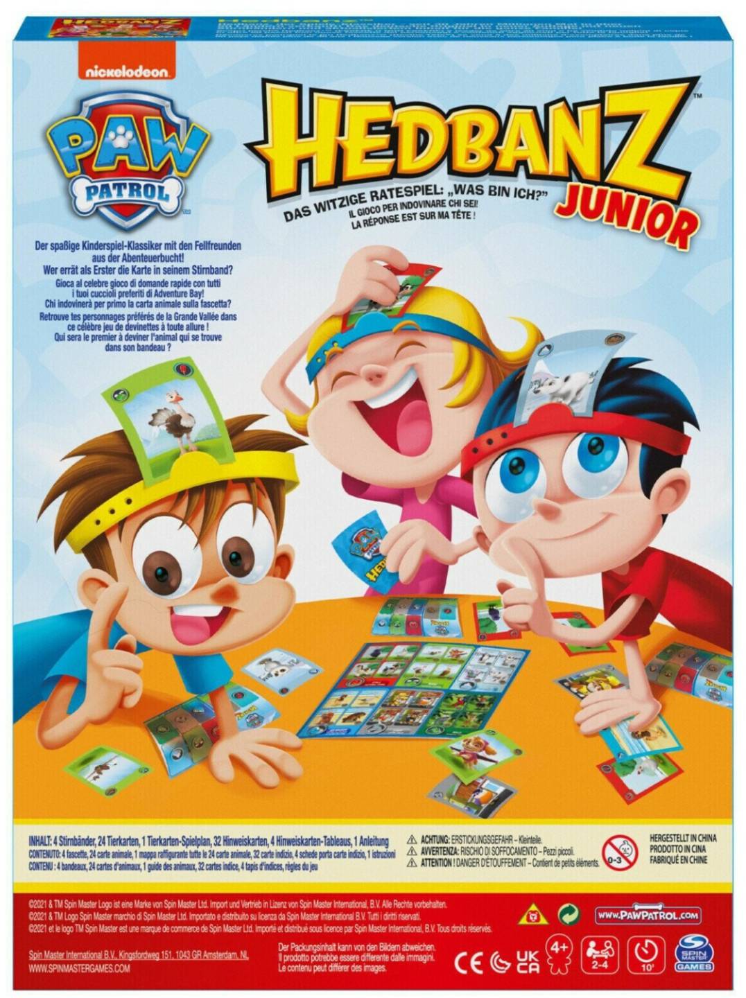 Hedbanz Junior Paw Patrol (38777) Wortspiele