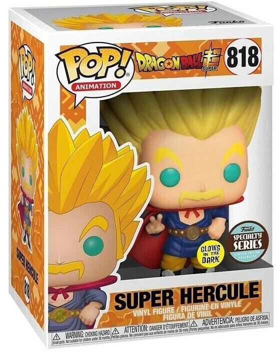 Funko Pop! Animation: Dragon Ball Super Funko Pop! Animation: Dragon Ball SuperSuper Hercule (Glow In The Dark)