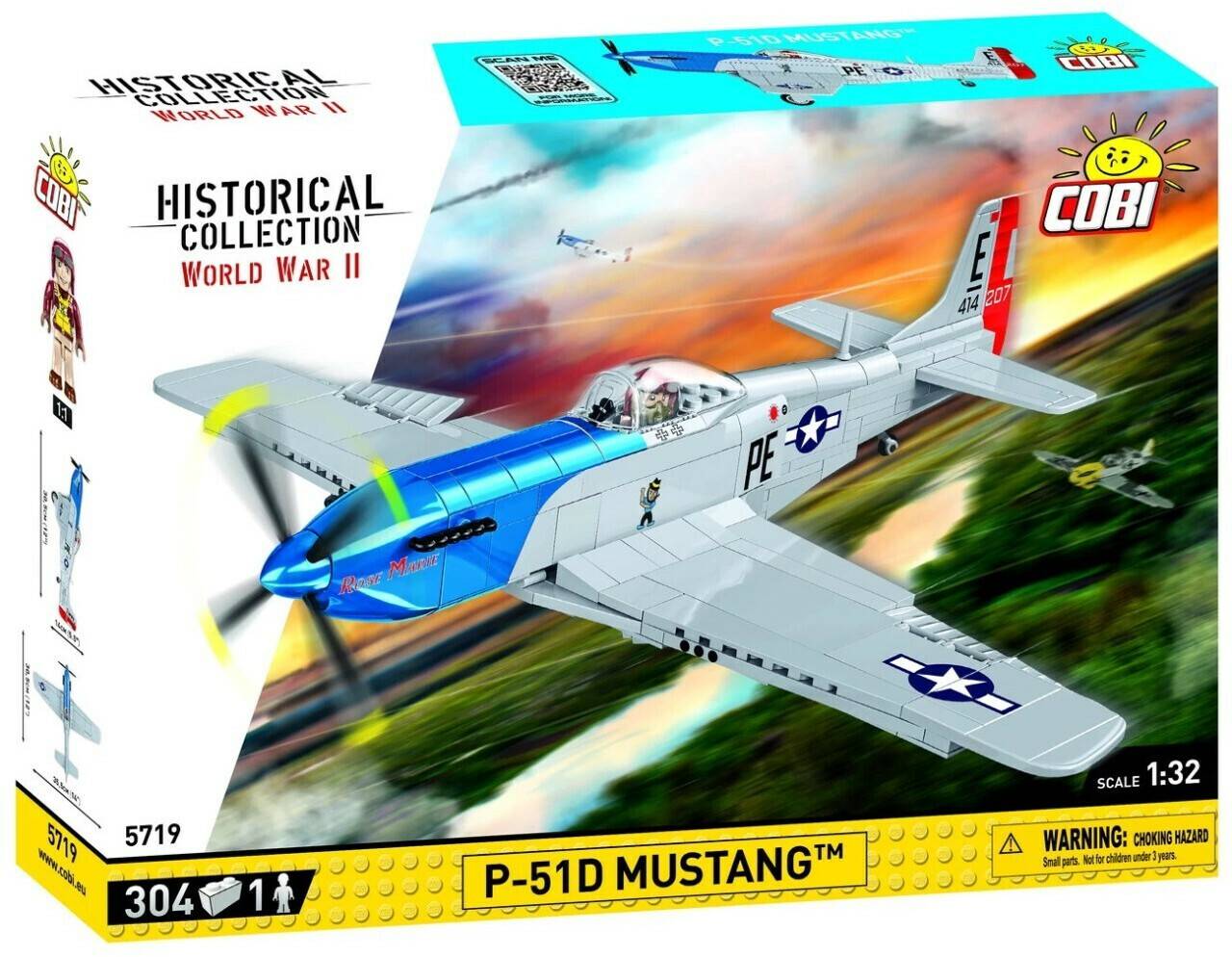 Cobi P-51D Mustang (5719) Baukästen & Bausteine